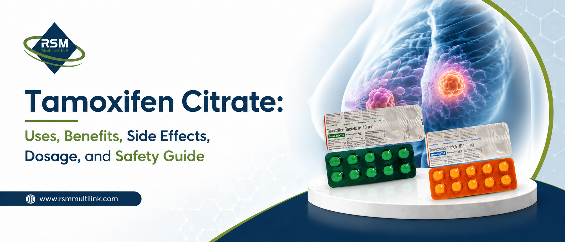 Tamoxifen Citrate: Uses, Benefits, Side Effects, Dosage, and Safety Guide