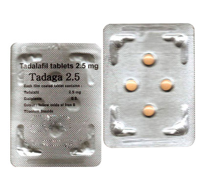 Tadaga 2.5 (Tadalafil 2.5mg)