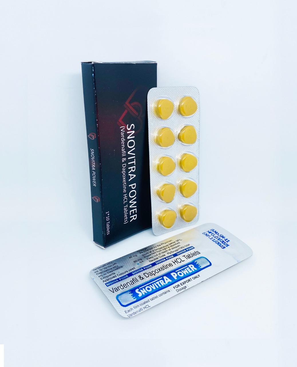 Snovitra Power (Dapoxetine 60mg + Vardenafil 40mg)