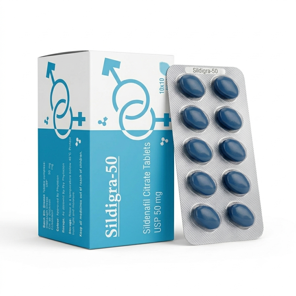 Sildigra 50 (Sildenafil Citrate 50mg) - Test Updated