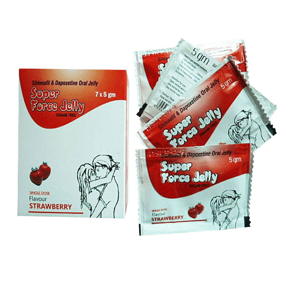 Super Force Jelly (Sildenafil 100mg + Dapoxetine 60mg)